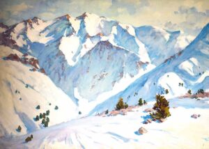 Winterliches Hochgebirge