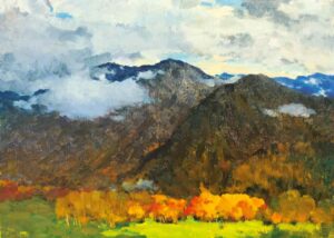 Herbst im Gebirgstal