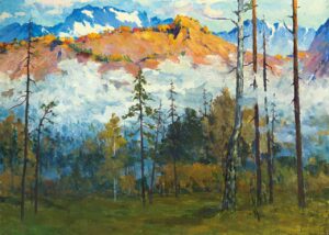 Herbstlicht im Gebirge